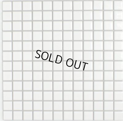 画像1: 【旧メーカー在庫品の為、数量限定！】デイハピー　23ｍｍ角丸タイル　白色　D-１