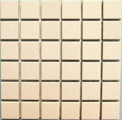 画像1: 【大特価！】45角施釉タイル CS-55 淡ベージュ色