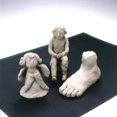画像2: 彫塑用粘土 1kg【造形用・塑像用粘土】