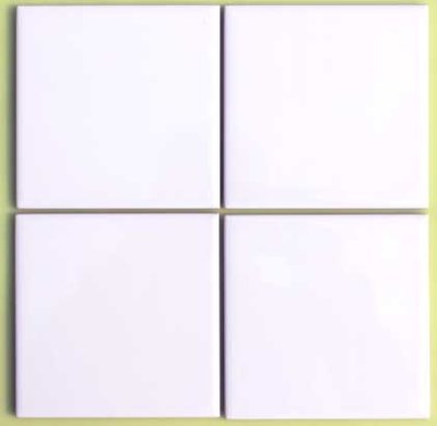画像2: 150角M-1　磁器質　内外装壁　白色マット