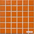 DIYシール　23ミリ角　オレンジ色　25-05Ｖ　しっかりタイプ