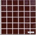 DIYシール　23ミリ角 茶色　25-08V　お手軽タイプ