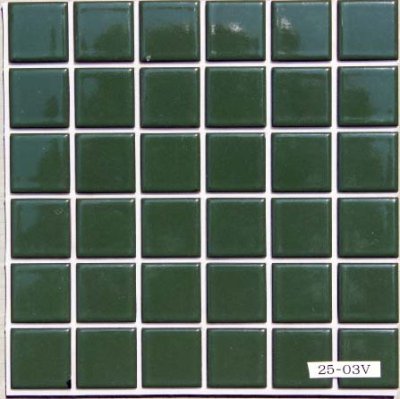 画像1: DIYシール　23ミリ角　グリーン色　25-03Ｖ　しっかりタイプ