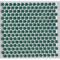 19ミリ丸モザイクタイル　クロームグリーン68