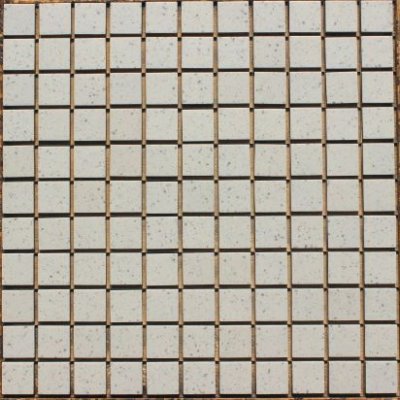 画像1: 25ミリ角　無釉タイル　グレー斑点
