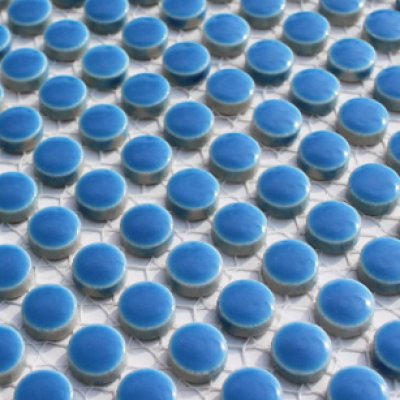 画像2: キュートな10ミリ丸タイル　スカイブルー　30Ｄ