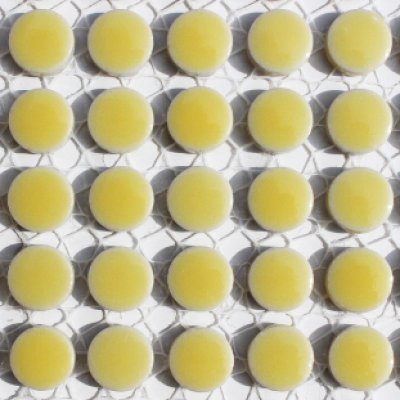 画像3: キュートな10ミリ丸タイル　黄色　4Ｅ
