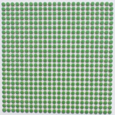 画像1: キュートな10ミリ丸タイル　ライムグリン　30Ｅ