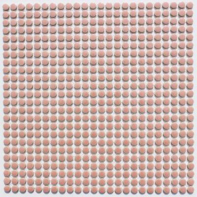画像1: キュートな丸タイル　ピンク色　2Ｃ