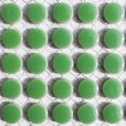 画像3: キュートな10ミリ丸タイル　ライムグリン　30Ｅ (3)
