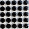 画像3: キュートな10ミリ丸タイル　黒色　20Ａ (3)