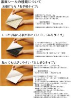 詳細3: DIYシール　23ミリ角　ルリ色　25-01Ｖ　しっかりタイプ