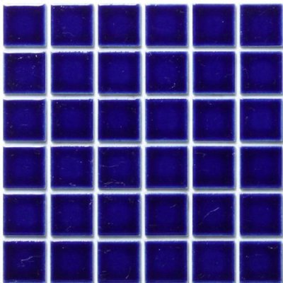 画像1: DIYシール　23ミリ角　ルリ色　25-01Ｖ　しっかりタイプ