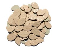 【廃盤品／限定在庫品】リーフ 白茶 500ｇ バラ石