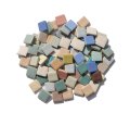 15角タイル カラーミックス　セミマット　バラ石 1kg（17色）