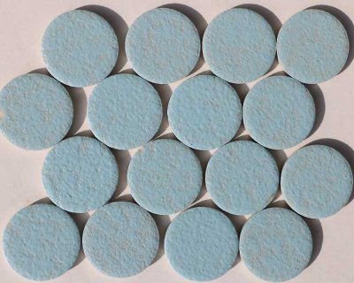 画像2: 【大特価】32ミリ丸コアラ　マット水色　滑り難い！！