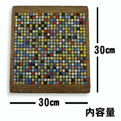 画像2: 【値下げ】キュートな10ミリ丸タイル　11色MIX-580（420g）