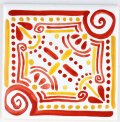 【Hand paint】デザインタイル
