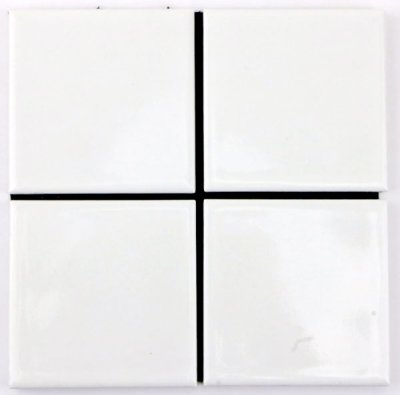 画像1: 【白いタイル】97角平