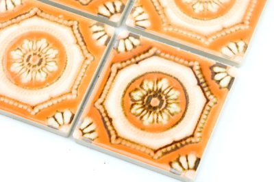 画像9: 58角マジョリカタイル　カッセ（1枚単位販売）