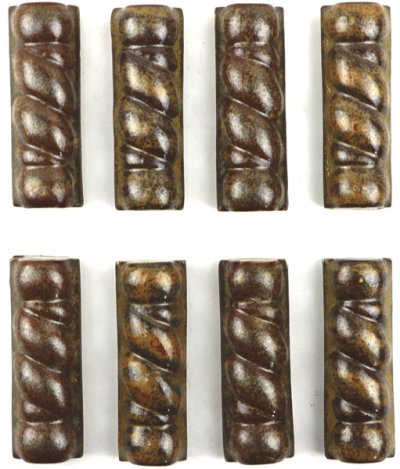 画像1: 【希少大特価】珍しいデザイン　ひねり模様タイル　1個から販売