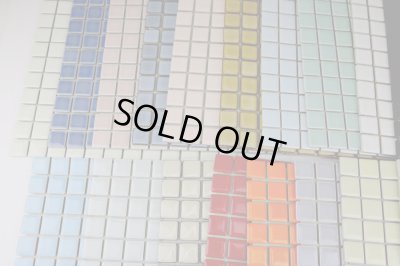 画像2: 見本品訳あり　デイハピー　23mm角丸タイル　18色で一式販売