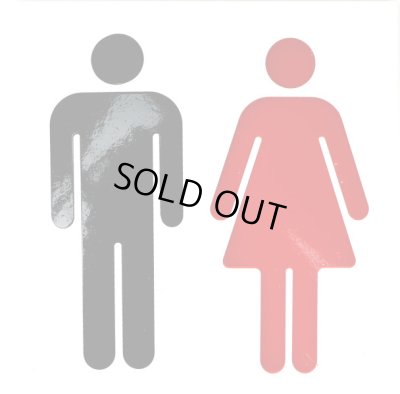 画像1: 男女トイレマークC