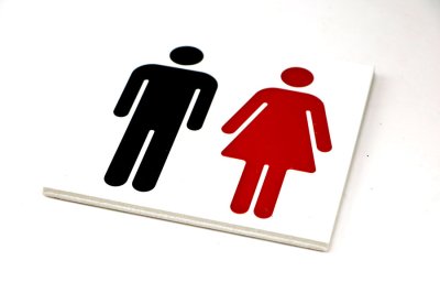画像2: 男女トイレマークD