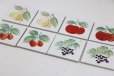 画像2: 大特価　100角 絵タイル　果物8枚セット (2)
