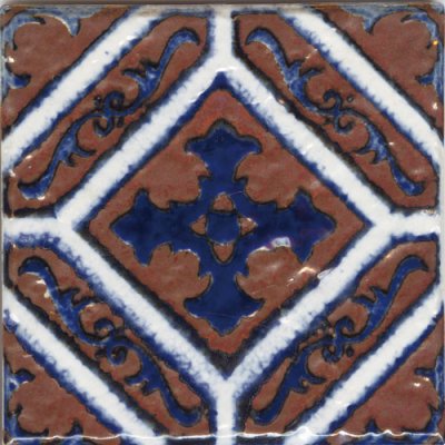 画像1: 150角マジョリカタイル　NWIT-667