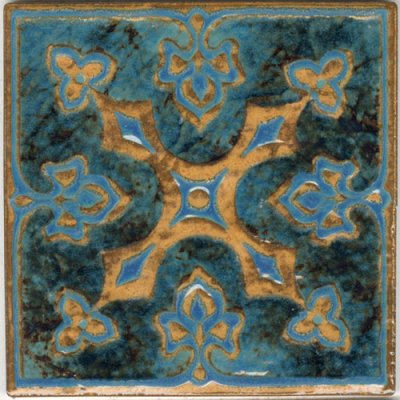 画像1: 150角マジョリカタイル　REF-4411