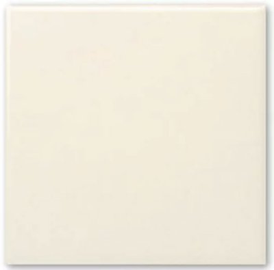 画像1: 200角 陶器質 アイボリーブライトタイル（枚数購入）