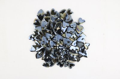 画像2: 【廃番品】パールラスター　黒ハートタイル　550ｇ
