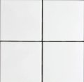 150角 陶器質 白色ブライト 【シート販売】