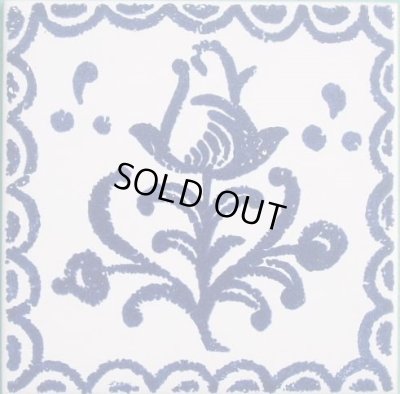 画像1: 150角　ポイントタイル　アクセントタイル　チューリップ