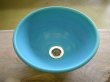 画像2: 真山窯　陶芸手洗い鉢　トルコブルー　２４ｃｍ　小 (2)