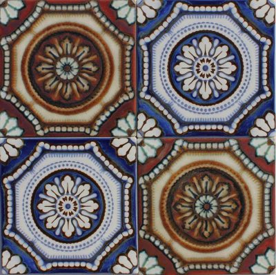 画像2: １５０角マジョリカタイル　ACAPULCO