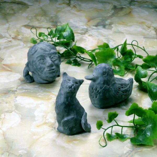 画像2: ニューブロンズ粘土 1kg【青銅像のような光沢】 (2)