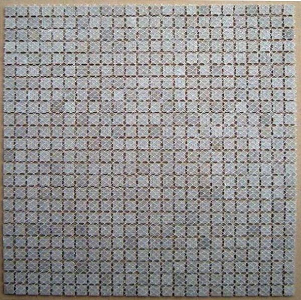 画像2: 小さくてかわいいタイル　白色ブライト　10ミリ角 (2)