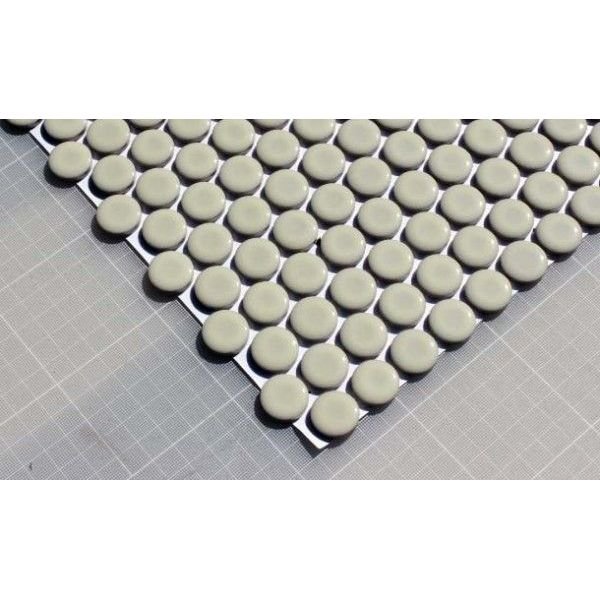 画像2: 19ミリ丸モザイル　クリーム53 (2)