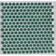 画像1: 19ミリ丸モザイクタイル　クロームグリーン68 (1)