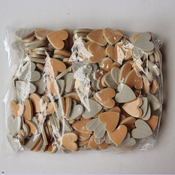 画像2: ハートタイル　ベージュ3Ｃ (2)