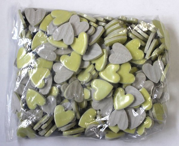 画像2: ハートタイル　イエロー4Ｄ (2)