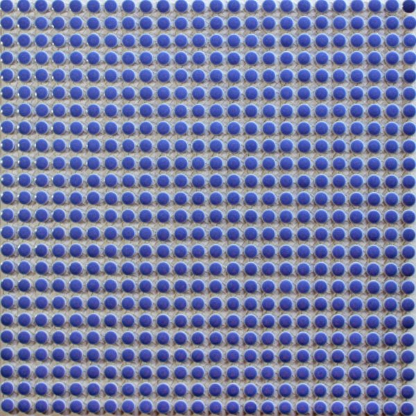 画像1: キュートな10ミリ丸タイル 青色 10Ｄ (1)