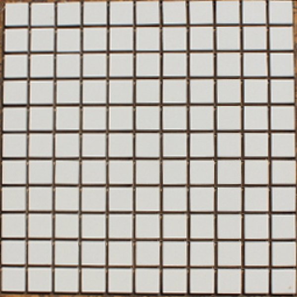 画像1: 25ミリ角　無釉タイル 白 (1)