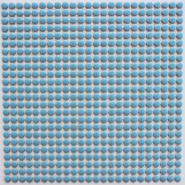 画像1: キュートな10ミリ丸タイル　水色　11Ｂ (1)