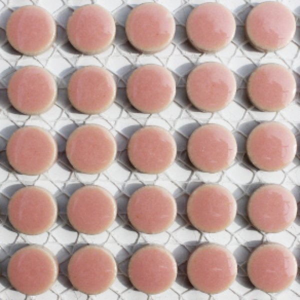 画像3: キュートな丸タイル　ピンク色　2Ｃ (3)