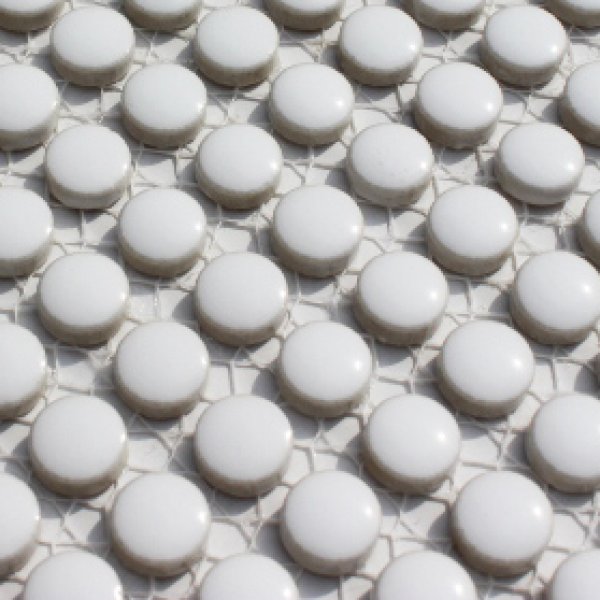画像2: キュートな10ミリ丸タイル　白色　20Ｂ (2)