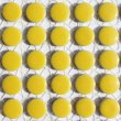 画像3: キュートな丸タイル　濃黄色　30Ａ (3)