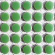 画像3: キュートな10ミリ丸タイル　ライムグリン　30Ｅ (3)